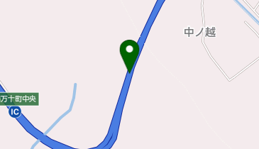 高知自動車道(無料区間) 四万十町中央IC 下り 出口の地図画像