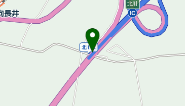 東九州自動車道(無料区間) 北川IC 上り 出口の地図画像