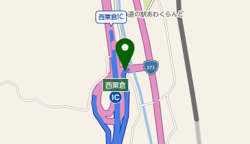 鳥取自動車道(無料区間) 西粟倉IC 上り 入口の地図画像