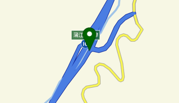 東九州自動車道(無料区間) 蒲江波当津IC 下り 入口の地図画像