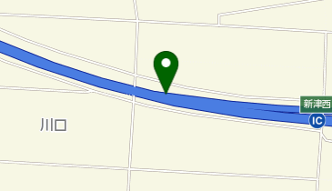 磐越自動車道 新津西スマートIC 上り 出口の地図画像