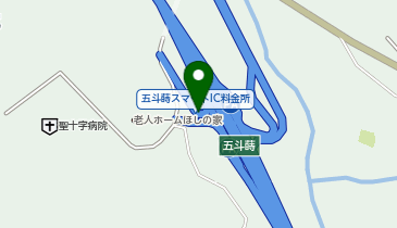 東海環状自動車道 五斗蒔スマートIC 内回り 入口の地図画像