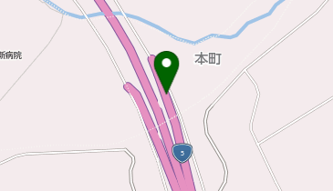 函館新道 七飯本町IC 上り 入口の地図画像