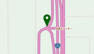 名寄美深道路 名寄北IC 下り 入口の地図画像