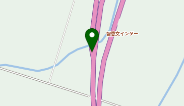 名寄美深道路 智恵文IC 下り 出口の地図画像