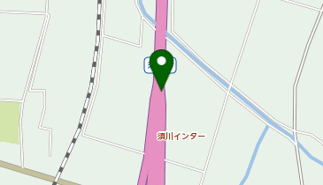 湯沢横手道路 須川IC 上り 出口の地図画像