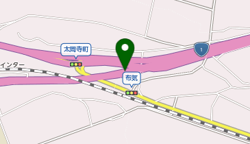 名阪国道 亀山IC 上り 出口2の地図画像