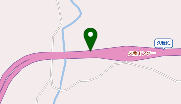 名阪国道 久我IC 上り 出口の地図画像