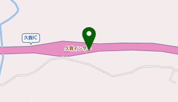 名阪国道 久我IC 下り 出口の地図画像