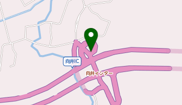 名阪国道 向井IC 上り 入口の地図画像