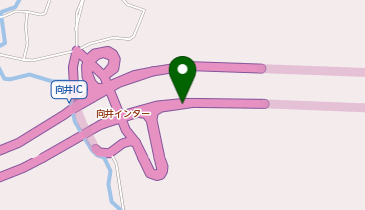 名阪国道 向井IC 下り 出口の地図画像