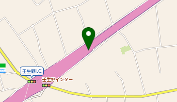 名阪国道 壬生野IC 下り 出口の地図画像