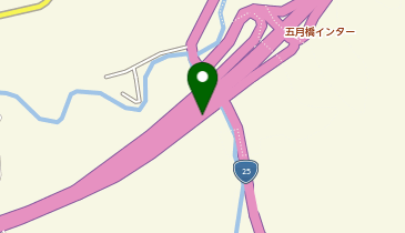 名阪国道 五月橋IC 下り 入口の地図画像