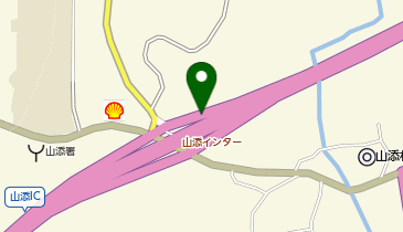 名阪国道 山添IC 上り 入口の地図画像