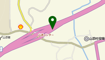 名阪国道 山添IC 下り 出口の地図画像