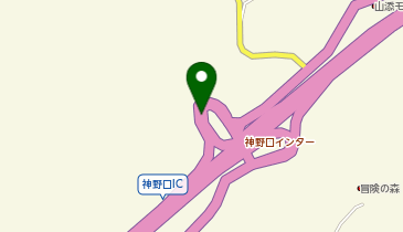 名阪国道 神野口IC 上り 入口の地図画像