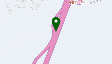 名阪国道 小倉IC 上り 出口の地図画像