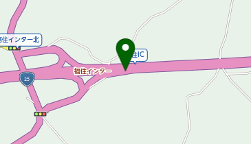 名阪国道 福住IC 下り 出口の地図画像