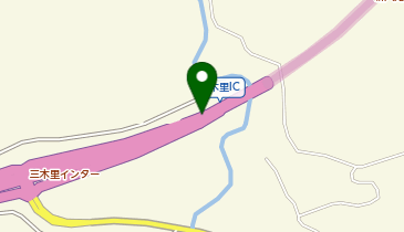 熊野尾鷲道路 三木里IC 下り 入口の地図画像