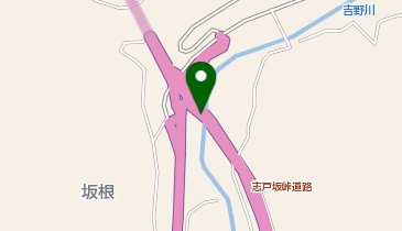 志戸坂峠道路 坂根交差点 下り 出口の地図画像