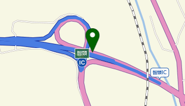 志戸坂峠道路 智頭IC 上り 入口の地図画像