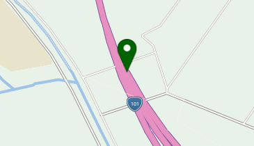 浪岡五所川原道路 五所川原IC 上り 出口の地図画像