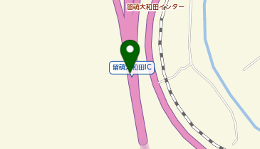 幌糠留萌道路 留萌大和田IC 下り 出口の地図画像