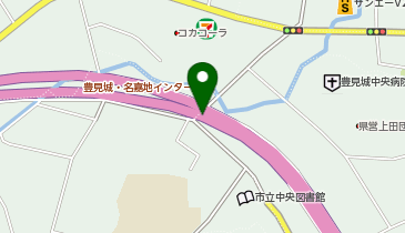 豊見城東道路 豊見城・名嘉地IC 下り 出口の地図画像