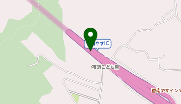 南国安芸道路 香南やすIC 上り 入口の地図画像