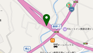 東駿河湾環状道路 長泉IC 上り 入口の地図画像
