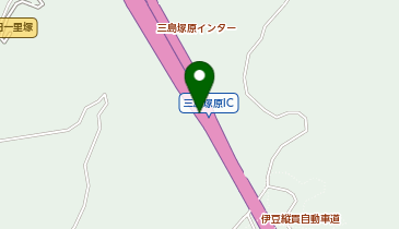 東駿河湾環状道路 三島塚原IC 上り 出口の地図画像