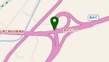 東広島呉道路 馬木IC 上り 出口の地図画像