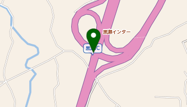 東広島呉道路 黒瀬IC 上り 出口の地図画像