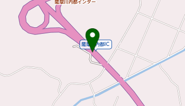 川内道路 薩摩川内都IC 上り 出口の地図画像