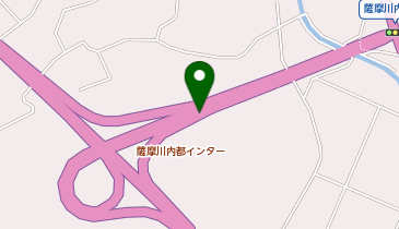 川内道路 薩摩川内都IC 下り 入口の地図画像