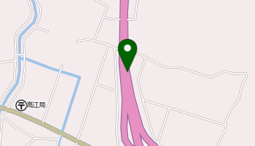 川内隈之城道路 薩摩川内高江IC 下り 出口の地図画像