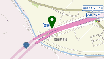 松永道路 西藤IC 上り 出口の地図画像