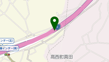 松永道路 西藤IC 下り 出口の地図画像