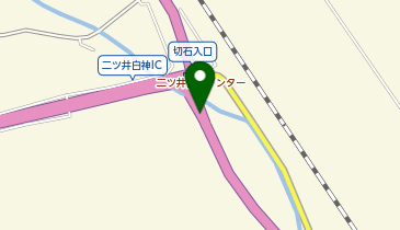 秋田自動車道 二ツ井白神IC 上り 入口2の地図画像