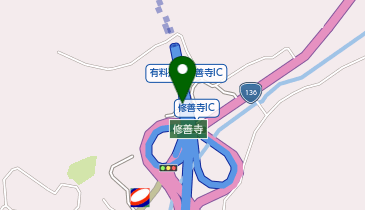 修善寺道路 修善寺IC 上り 入口の地図画像