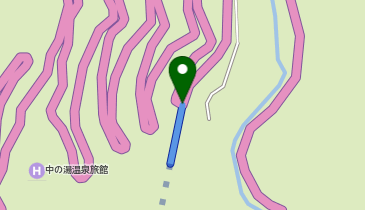 安房峠道路 中ノ湯IC 下り 入口の地図画像