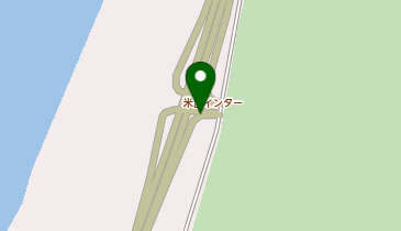 のと里山海道 米出IC 上り 入口の地図画像