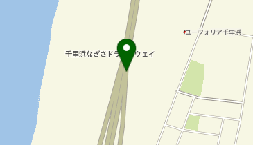 のと里山海道 千里浜IC 上り 出口の地図画像