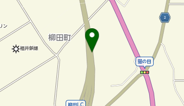 のと里山海道 柳田IC 上り 出口の地図画像