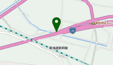 名豊道路 幸田芦谷IC 上り 出口の地図画像