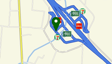 東九州自動車道 今川スマートIC 上り 出口の地図画像