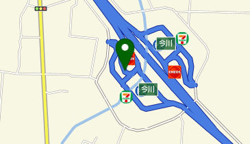 東九州自動車道 今川スマートIC 上り 入口の地図画像