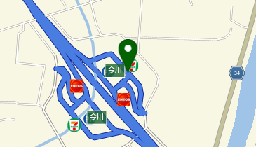 東九州自動車道 今川スマートIC 下り 出口の地図画像