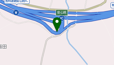 東九州自動車道 安心院IC 上り 入口の地図画像