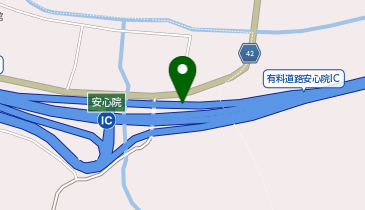 東九州自動車道 安心院IC 下り 入口の地図画像